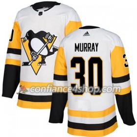 Adidas Maillot de Hockey Pittsburgh Penguins Matt Murray 30 2017-2018 Blanc Authentic - Femme